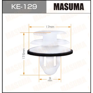 Клипса автомобильная MASUMA 129-KE фото