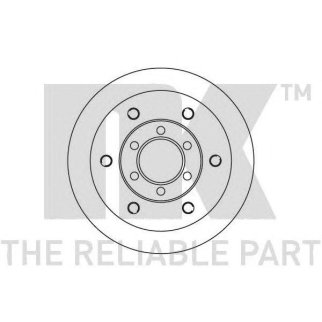 Диск тормозной передний (290x22mm) / IVECO Daily-II/III 89~07 фото