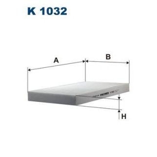 Фильтр салона FILTRON K 1032 фото
