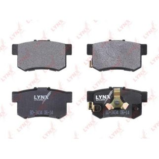 Колодки тормозные задние дисковые к-кт LYNXauto BD-3434 фото