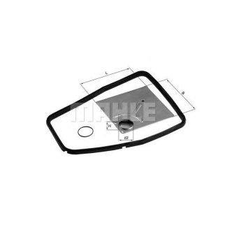 Фильтр АКПП KNECHT HX 87 D фото 2