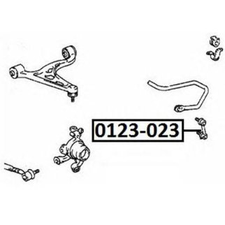 Стойка заднего стабилизатора ASVA 0123-023 фото