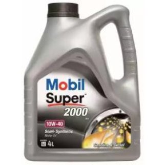 Mobil Super 2000 X1 10W40 (4L)_масло моторное! полусинт. API SN Plus, ACEA A3/B3, MB 229.1 фото