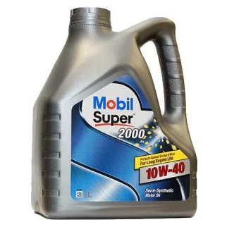 Mobil Super 2000 X1 10W40 (4L)_масло моторное! полусинт. API SN Plus, ACEA A3/B3, MB 229.1 фото
