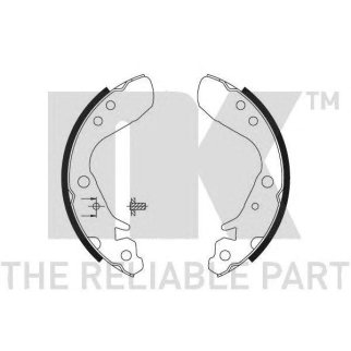 Колодки тормозные NK 2726718 фото
