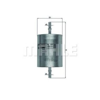 Фильтр топливный FORD Mondeo III 00-07 mot.1,8/2,0/2,5L 24V KNECHT/MAHLE KL 409 фото 2