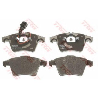 Колодки тормозные передние к-кт TRW GDB1555 фото