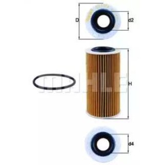 Фильтр масляный KNECHT _OX1076D фото