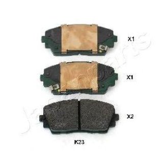 Колодки тормозные Japanparts PA-K23AF фото
