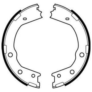 Колодки барабанные к-кт DELPHI LS2067 фото