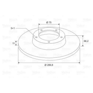 Диск тормозной BMW 1 07-09 зад x2 фото