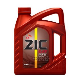 Масло трансмиссионное ZIC G-FF 75W85 GL-4 4л фото