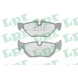Колодки тормозные задние дисковые к-кт Lpr 05P1876 фото