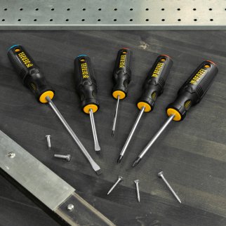 Набор отверток, 5 шт., PH+SL, S2, 3к рукоятка Denzel фото 6