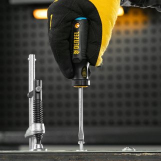 Набор отверток, 5 шт., PH+SL, S2, 3к рукоятка Denzel фото 8