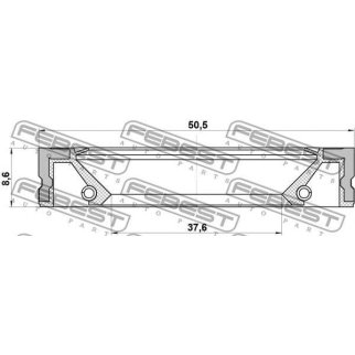 Сальник ступичный задний 39x50x8.5 фото