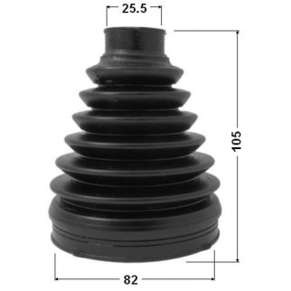 Пыльник ШРУСа FEBEST 0117-PZZE150 фото 2