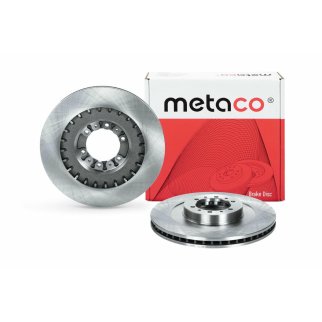 Диск тормозной передний вентилируемый metaco 3050-150 фото 3