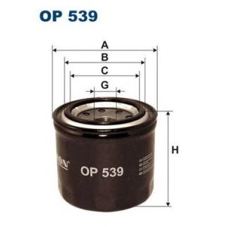 Фильтр масляный FILTRON OP 539 фото