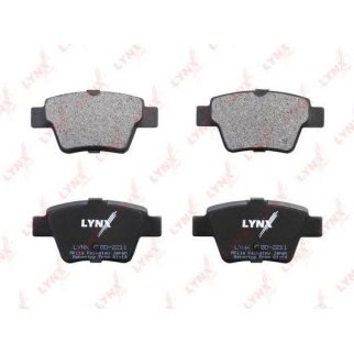Колодки тормозные задние дисковые к-кт LYNXauto BD-2211 фото