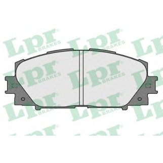 Колодки тормозные TOYOTA PRIUS 1.8 09-/LEXUS CT 1.8 11- передние фото