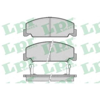 Колодки тормозные передние к-кт Lpr 05P083 фото