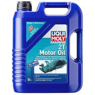 Масло моторное LIQUI MOLY Marine 2T 2такт. (для водной техники) мин. 5л фото