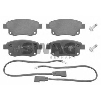 Колодки тормозные к-кт SWAG 50 91 6701 фото