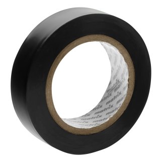 Изолента ПВХ 15 мм x10 м черная 150 мкм MATRIX MATRIX 88771 фото
