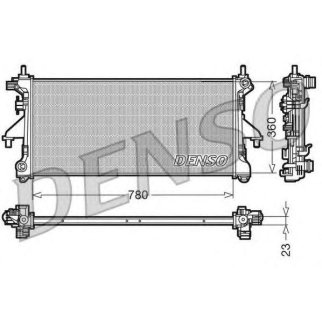 Радиатор основной DENSO DRM21100 фото