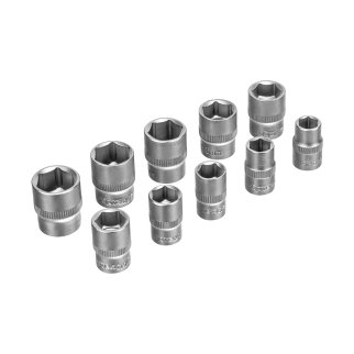 Набор инструментов 1/2", 3/8", 1/4", пластиковый кейс 215 предм. Сибртех фото 10