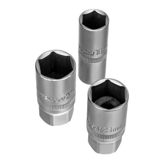 Набор инструментов 1/2", 3/8", 1/4", пластиковый кейс 215 предм. Сибртех фото 25