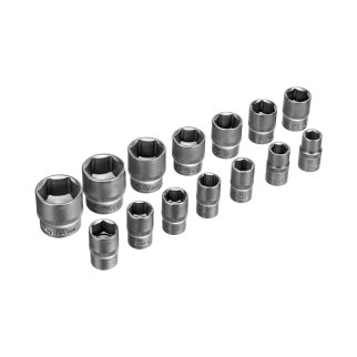 Набор инструментов 1/2", 3/8", 1/4", пластиковый кейс 215 предм. Сибртех фото 9