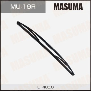 Щетка стеклоочистителя задняя 400 мм каркасная 1 шт MASUMA WIPER BLADE MU-19R фото