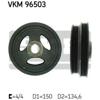 Шкив коленвала SKF VKM 96503 фото