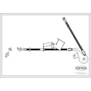 Шланг тормозной CORTECO 19034954 фото