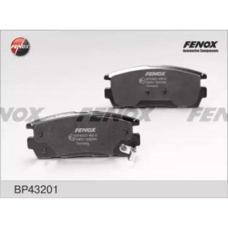 Колодки тормозные задние дисковые к-кт Fenox BP43201 фото