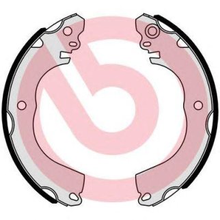 Колодки барабанные к-кт brembo S 61 543 фото