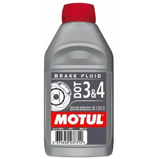 Тормозная жидкость DOT 3 & 4 Brake Fluid 1л 105835 фото