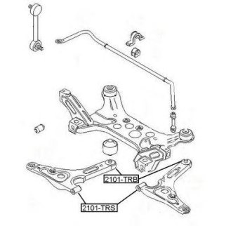 Сайлентблок ASVA 2101-TRS фото