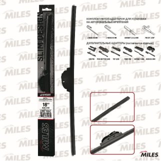 Щетка стеклоочистителя MILES CWF18AC фото