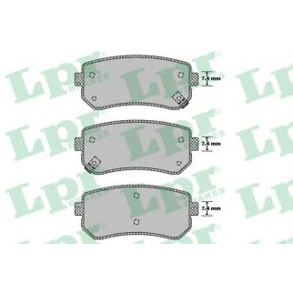 Колодки тормозные LPR _05P1411 фото