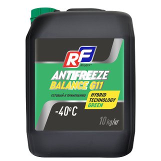 17464N RUSEFF Антифриз ANTIFREEZE Balance G11 40 (10кг) фото