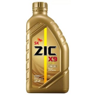 Масло моторное ZIC X9 LS 5W-30 синтетическое 1 л 132608 фото