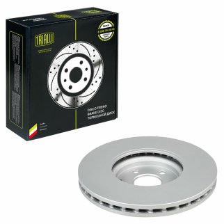 Диск торм. для а/м Mercedes E (W211) (02-) перед. d=330 (окраш.) (DF 117318) фото 2