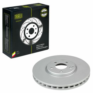 Диск торм. для а/м Mercedes E (W211) (02-) перед. d=330 (окраш.) (DF 117318) фото