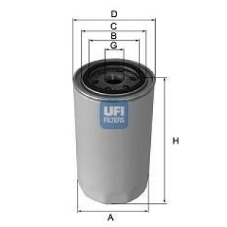 Фильтр масляный UFI 23.417.00 фото