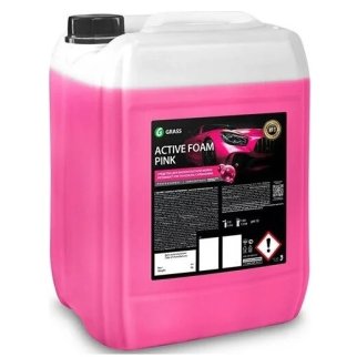 Шампунь автомобильный для бесконт.мойки Active Foam Pink 23,5кг GraSS фото
