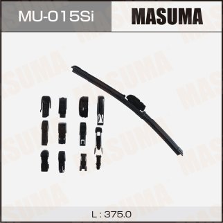 Щетка стеклоочистителя 375 мм бескаркасная 1 шт MASUMA Beam Wiper Blade MU-015Si фото