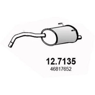 Глушитель основной ASSO 12.7135 фото